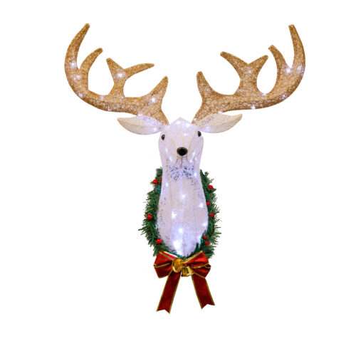 Reindeer Head Wall Decor