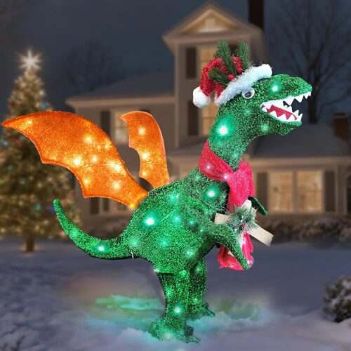 Lighted 3D Dinosaur