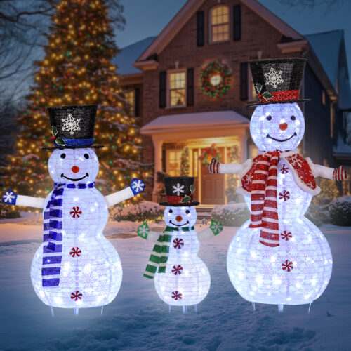 Lucky Snowman Family