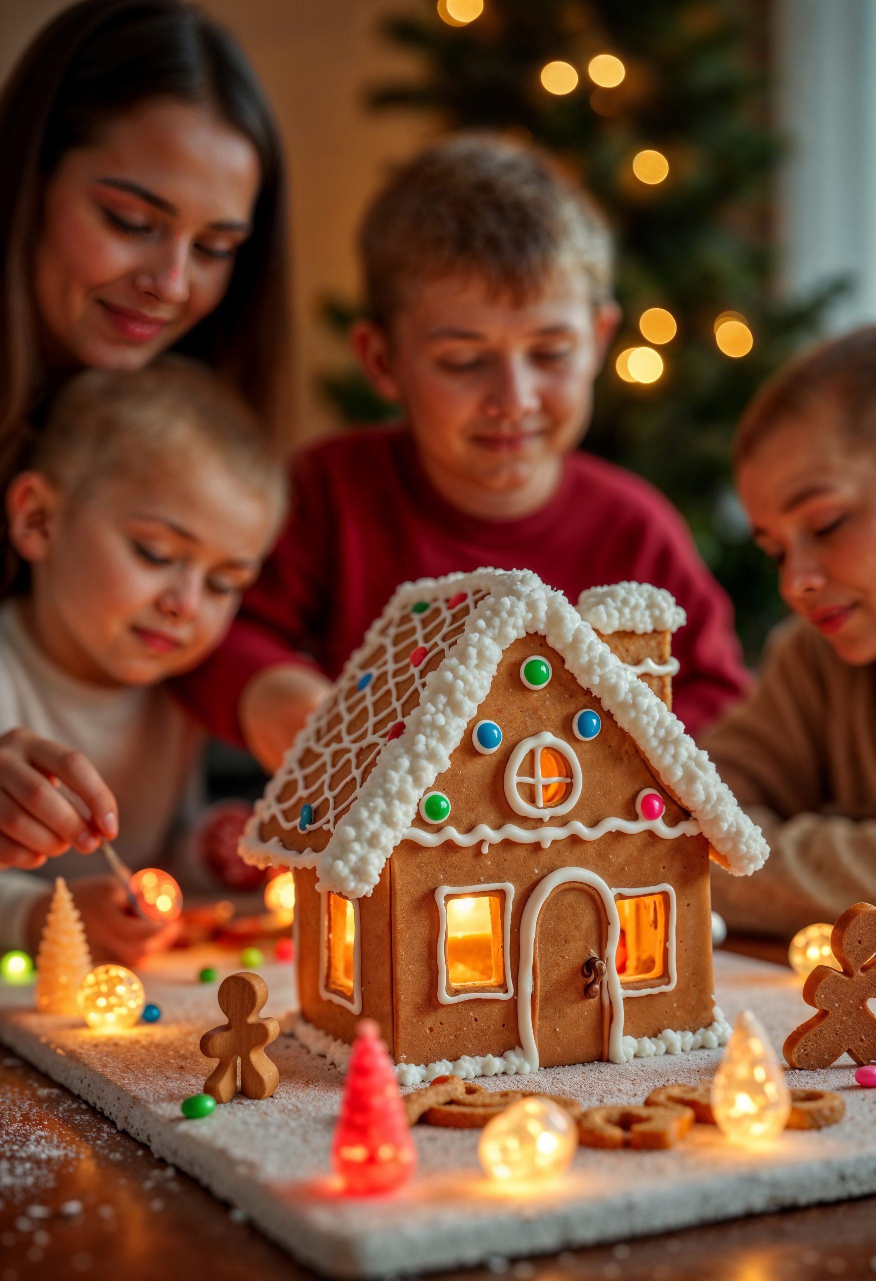 Christmas Village Wooden