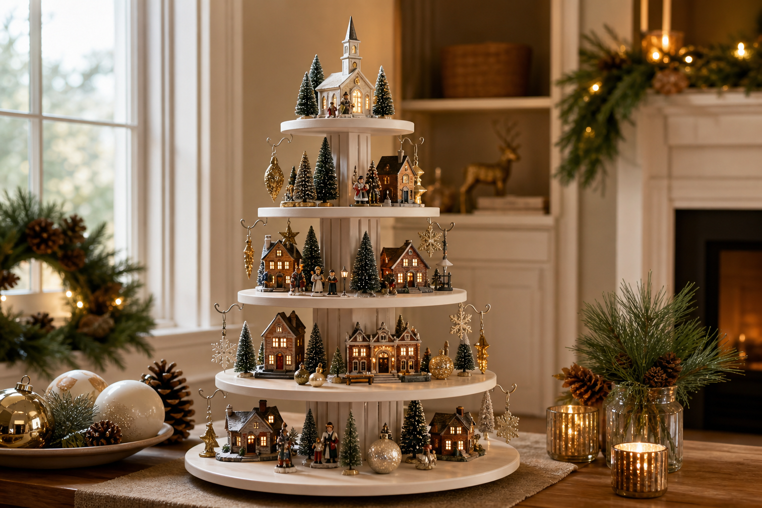 christmas tree display stand