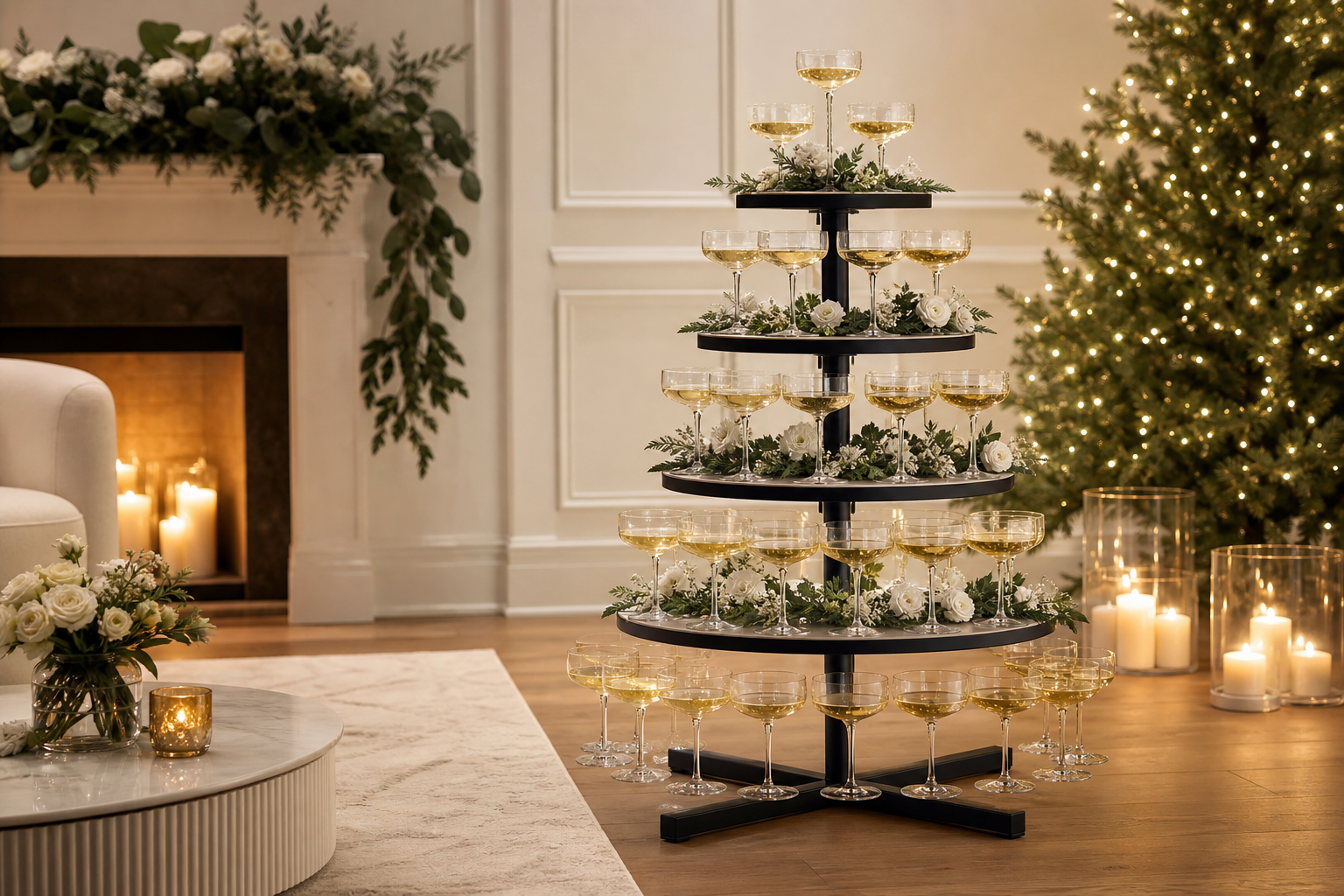 champagne tree